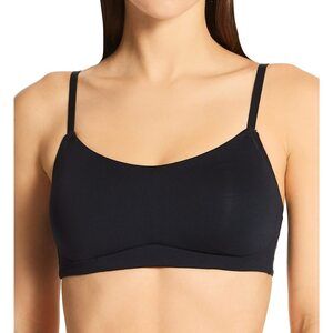 OnGossamer Womens Dot Micro Lounge Bra, Black, Large US
